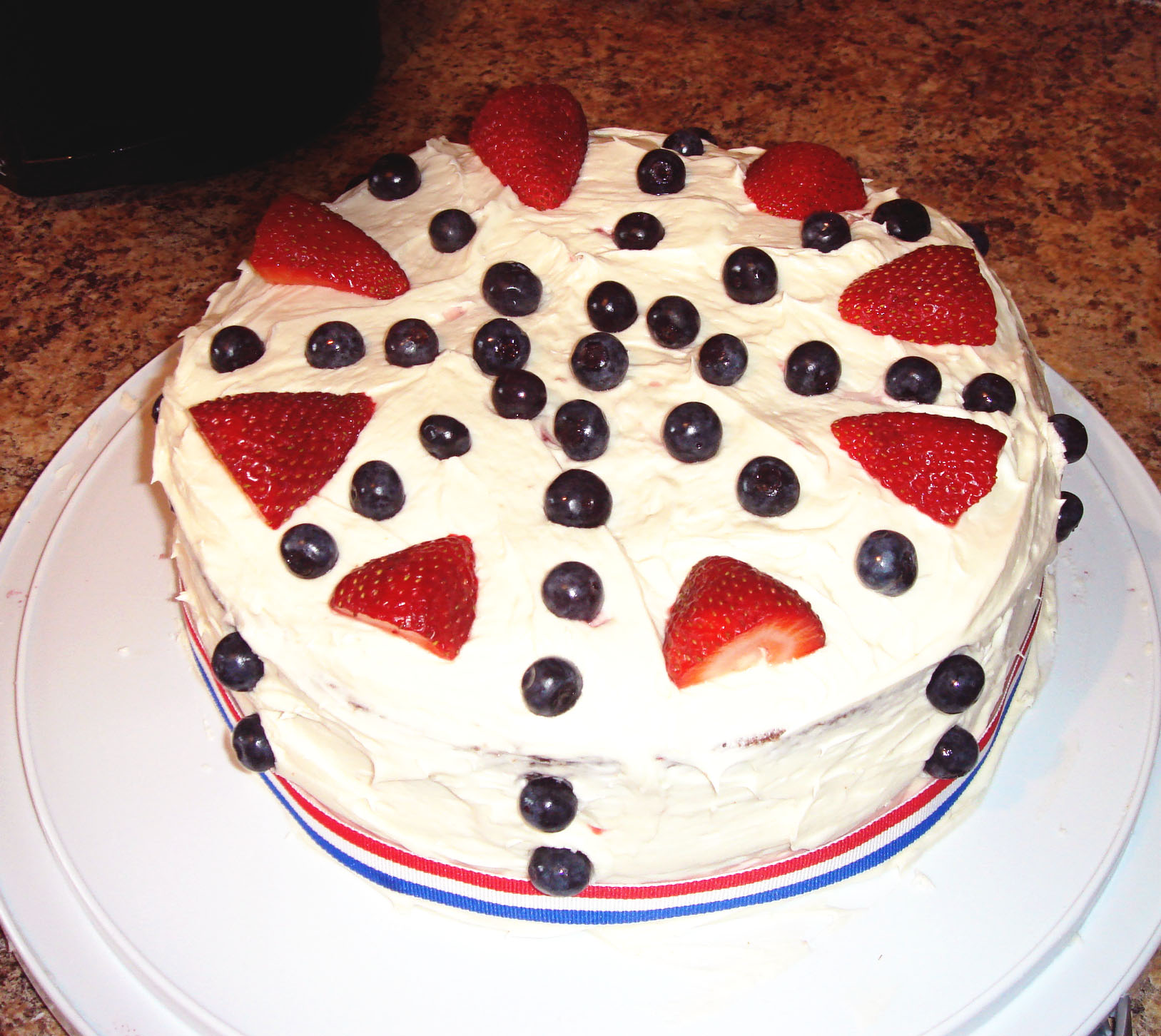 strawberry shortcake cake