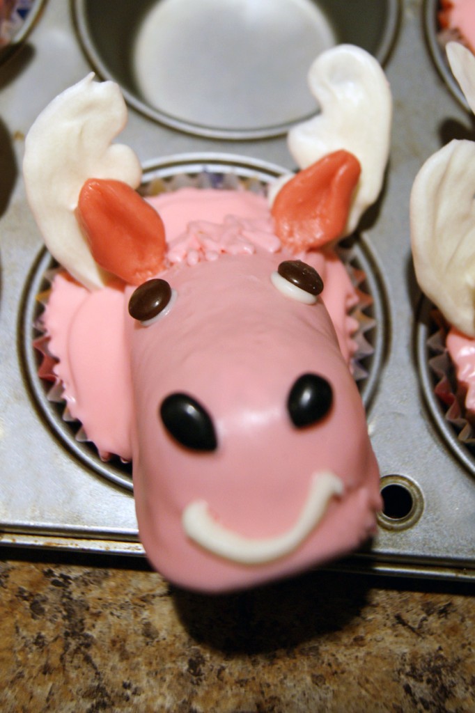 Bullwinkle Cupcake