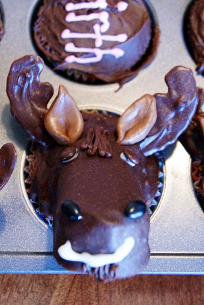 Chocolate Moose Cupcake