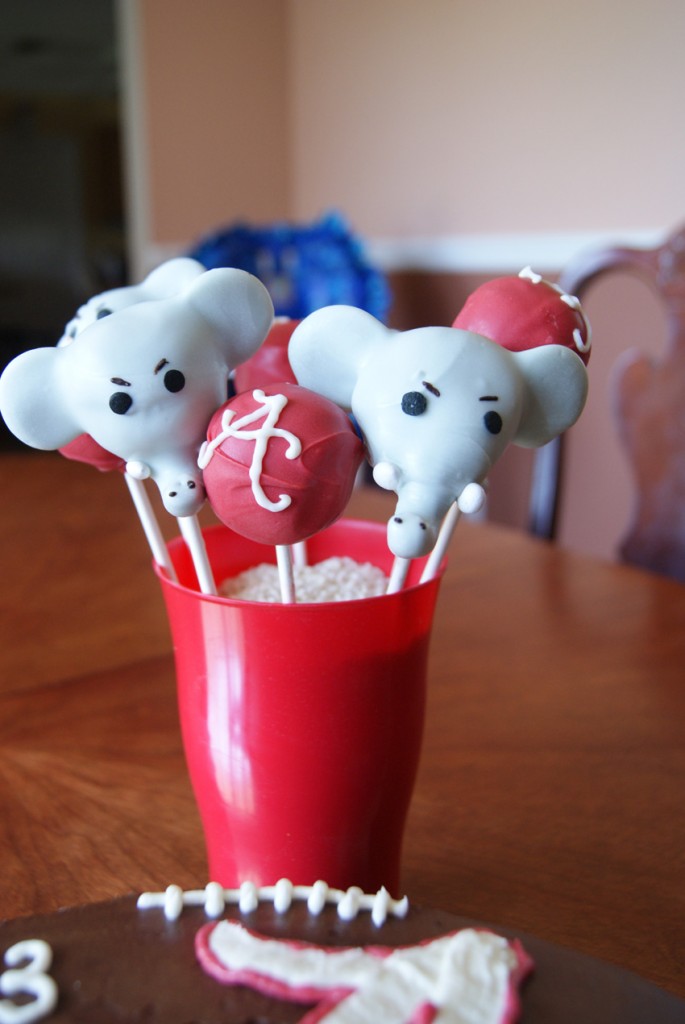 Elephant Cake Pops